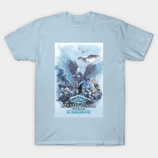 Monster Hunter World Iceborne T-Shirt by bside7715